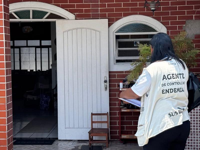 Ação contra a dengue em Guarujá abrange 5.917 imóveis a partir de segunda-feira (31)