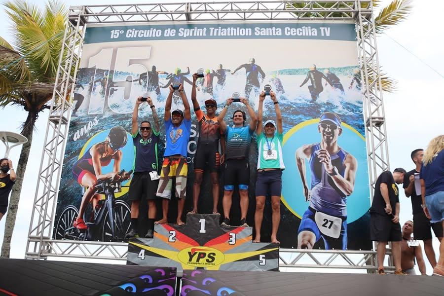 Circuito de Sprint Triathlon Santa Cecília TV acontece neste final de semana em Guarujá