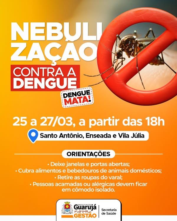 NEBULIZAÇÃO CONTRA A DENGUE