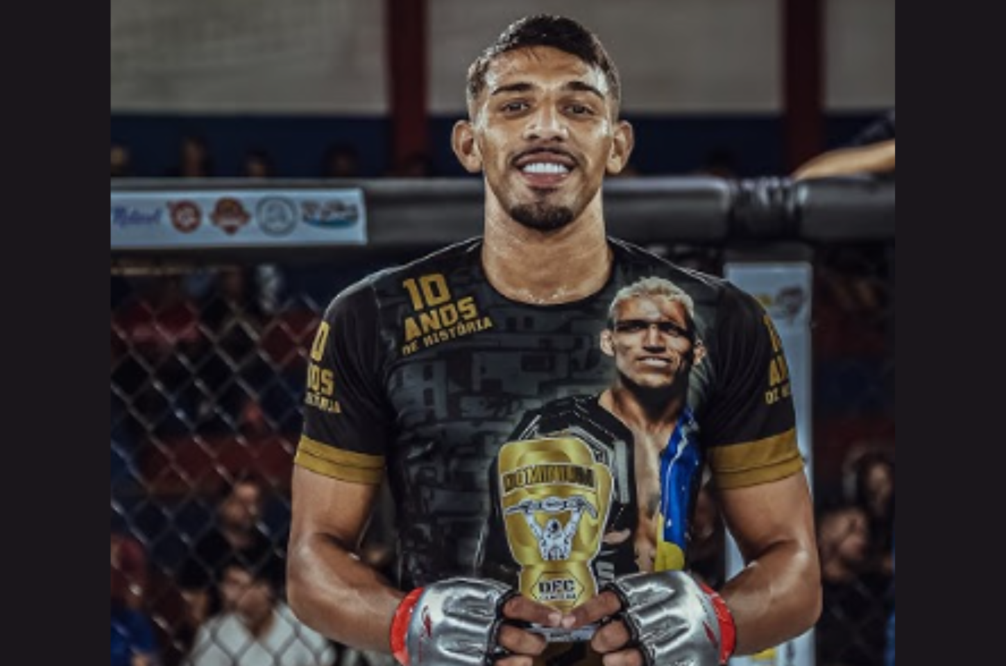 Juan Rech vence Argentino pela domínio fight MMA, realizado em Minas Gerais