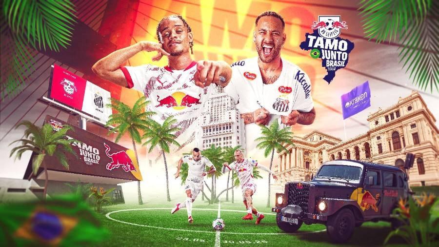 Santos enfrenta RB Leipzig durante turnê do time alemão no Brasil