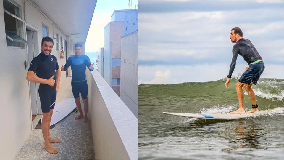 Surfista morto em Santos era francês e via o surfe como “expressão única de paixão”