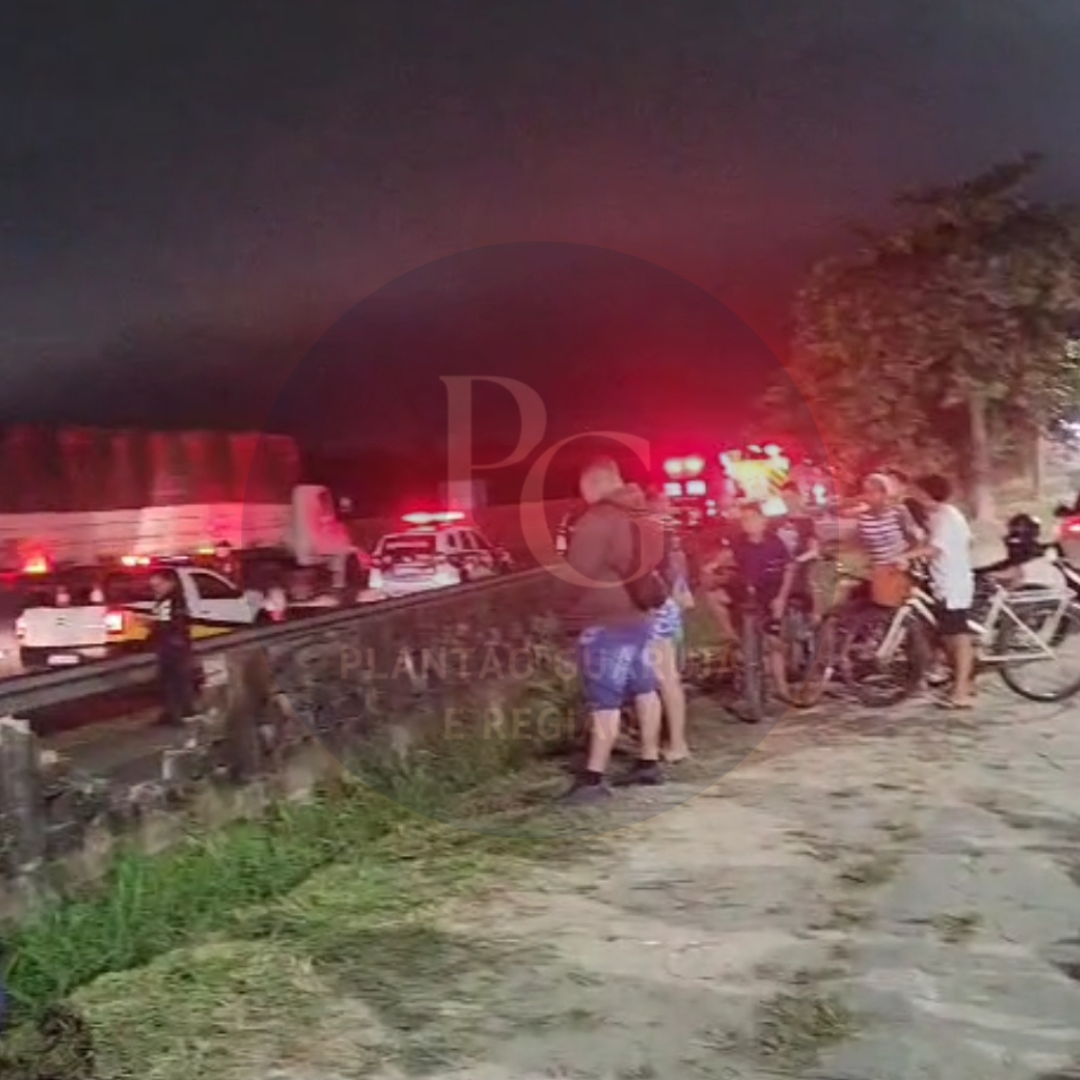 Grave acidente em rodovia de Guarujá