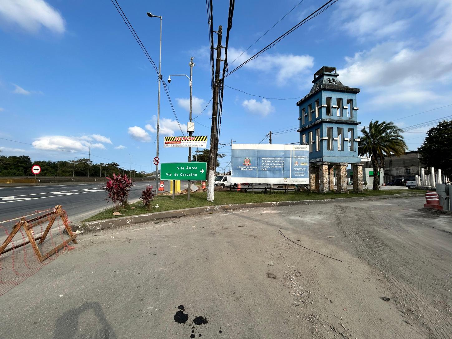 Obras da terceira fase de acesso ao Aeroporto de Guarujá iniciam em agosto