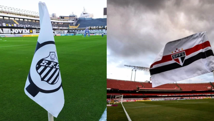 Santos e São Paulo firmam acordo para realização de jogos na Vila Belmiro e Morumbis