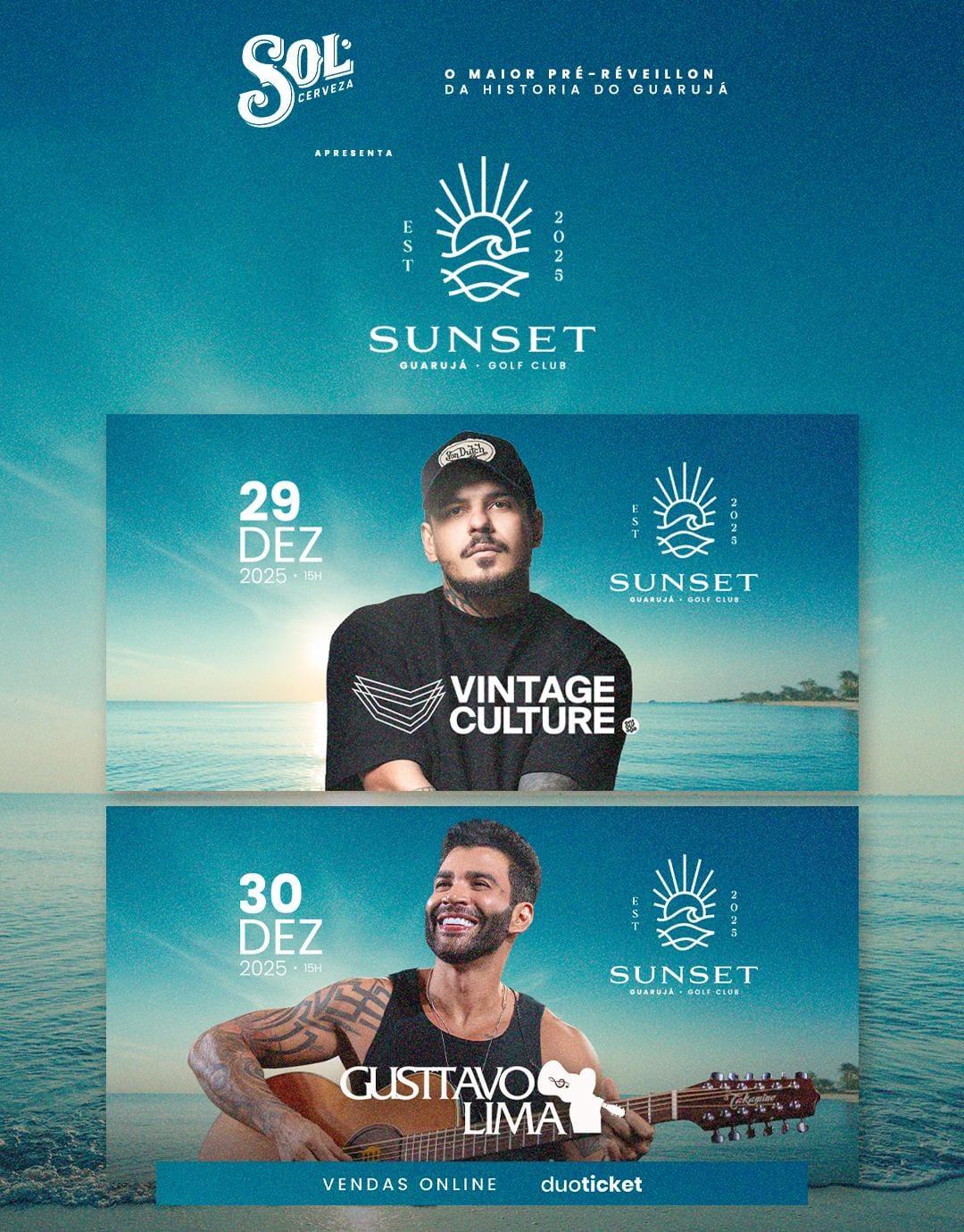 As vendas estão oficialmente abertas para o Sunset On The Beach