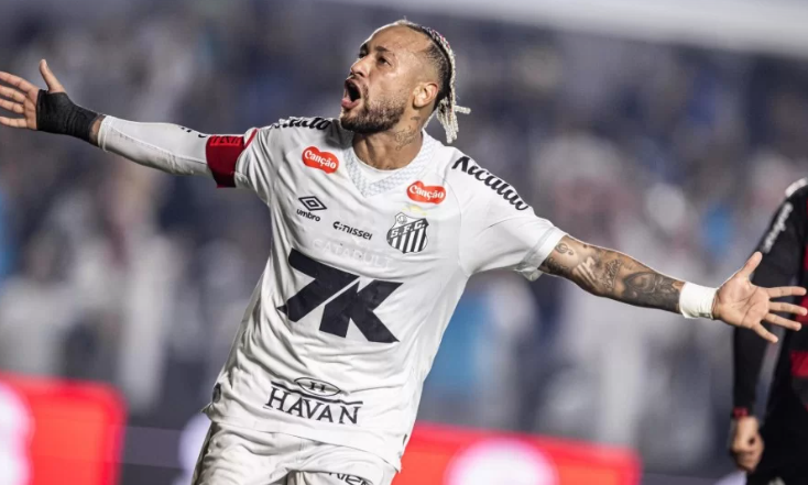 Neymar consegue no Santos marca que não alcançava desde 2021 no PSG
