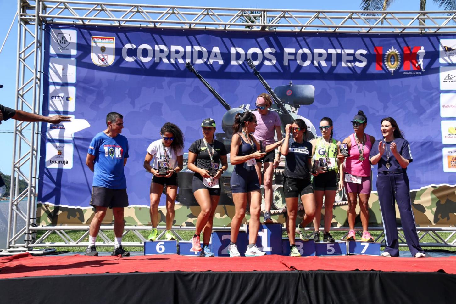 Guarujá recebe 7ª Corrida dos Fortes com percursos de até 10 km neste domingo (14)
