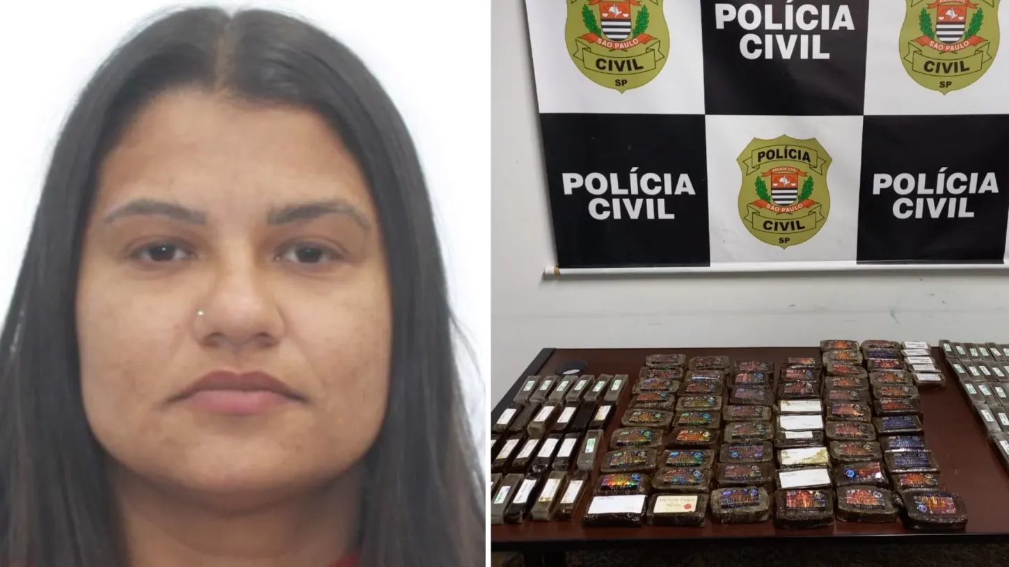 Moradora de Guarujá volta da França com droga na bagagem e é presa por tráfico internacional; VÍDEO