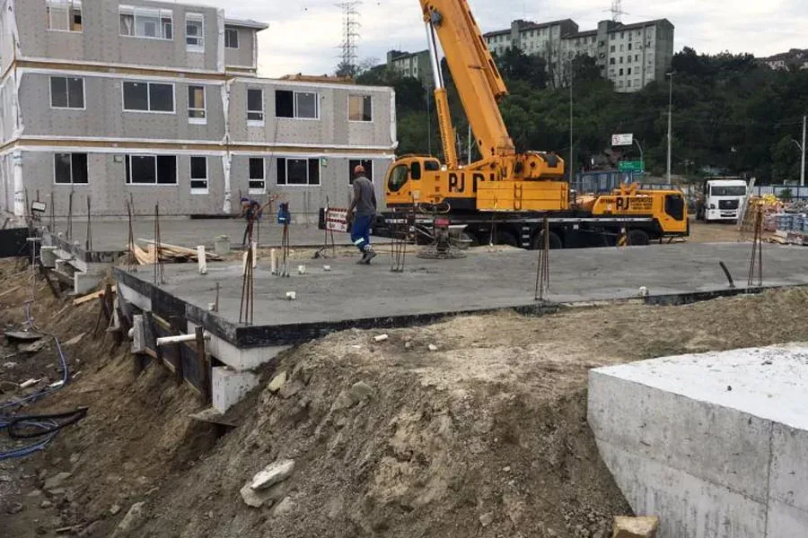 Primeiro prédio do Parque Palafitas vai receber serviços de acabamento interno na próxima semana