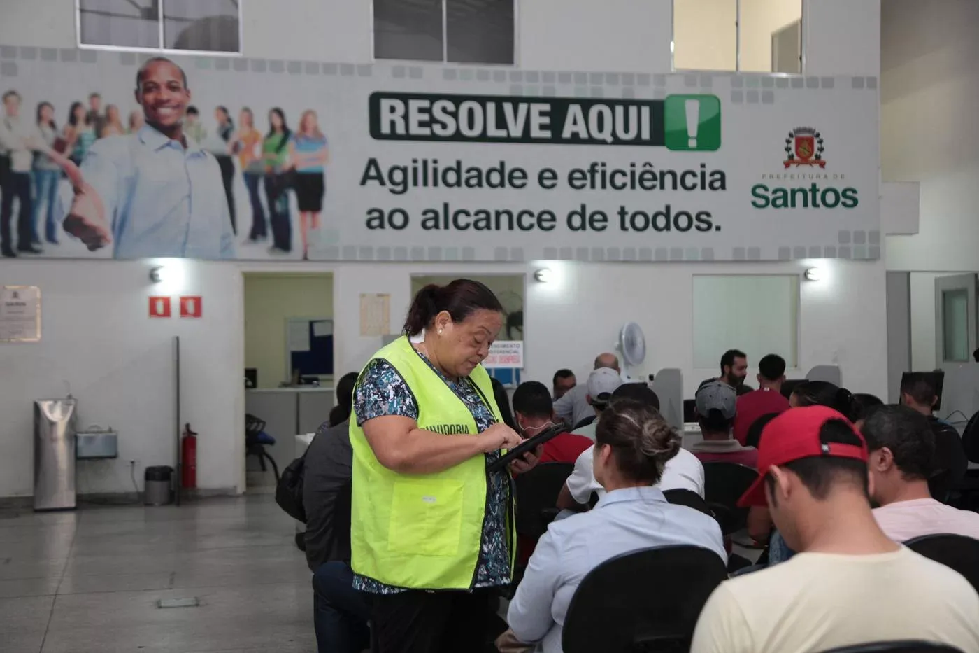 Santos realiza mutirão do emprego e laudos para pessoas com deficiência