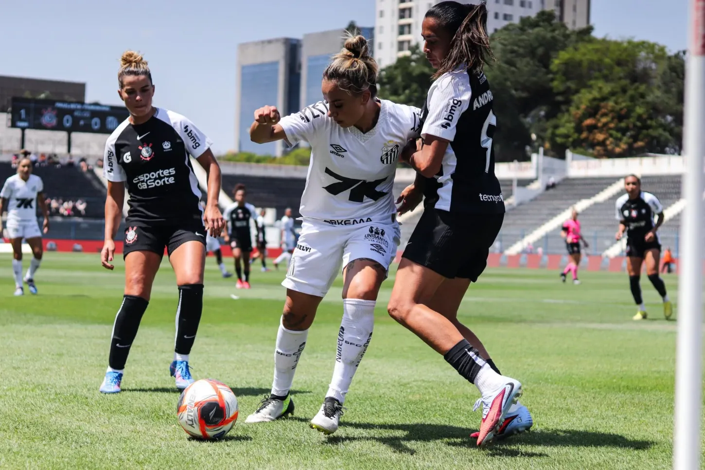 Sereias da Vila perdem para o Corinthians no Campeonato Paulista