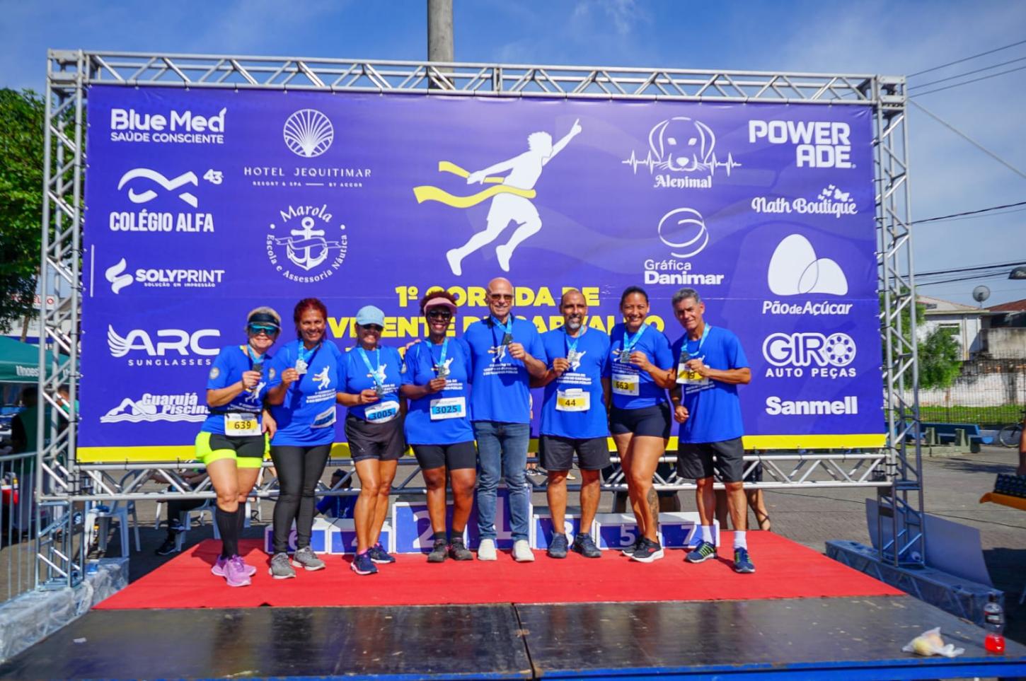 I Corrida de Vicente de Carvalho e do Servidor Público movimenta Guarujá