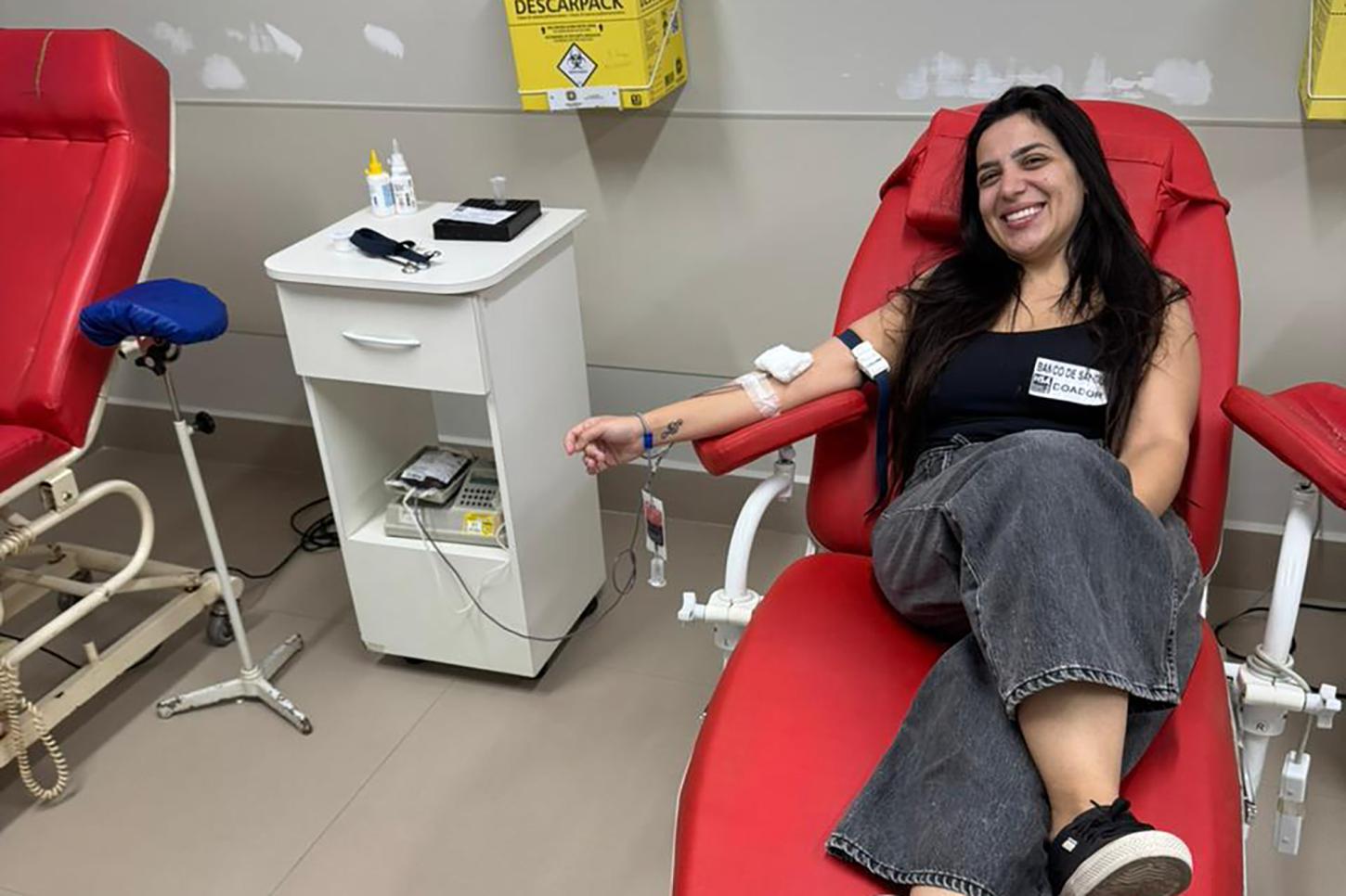 Alunos de Medicina mobilizam campanha de doação de sangue