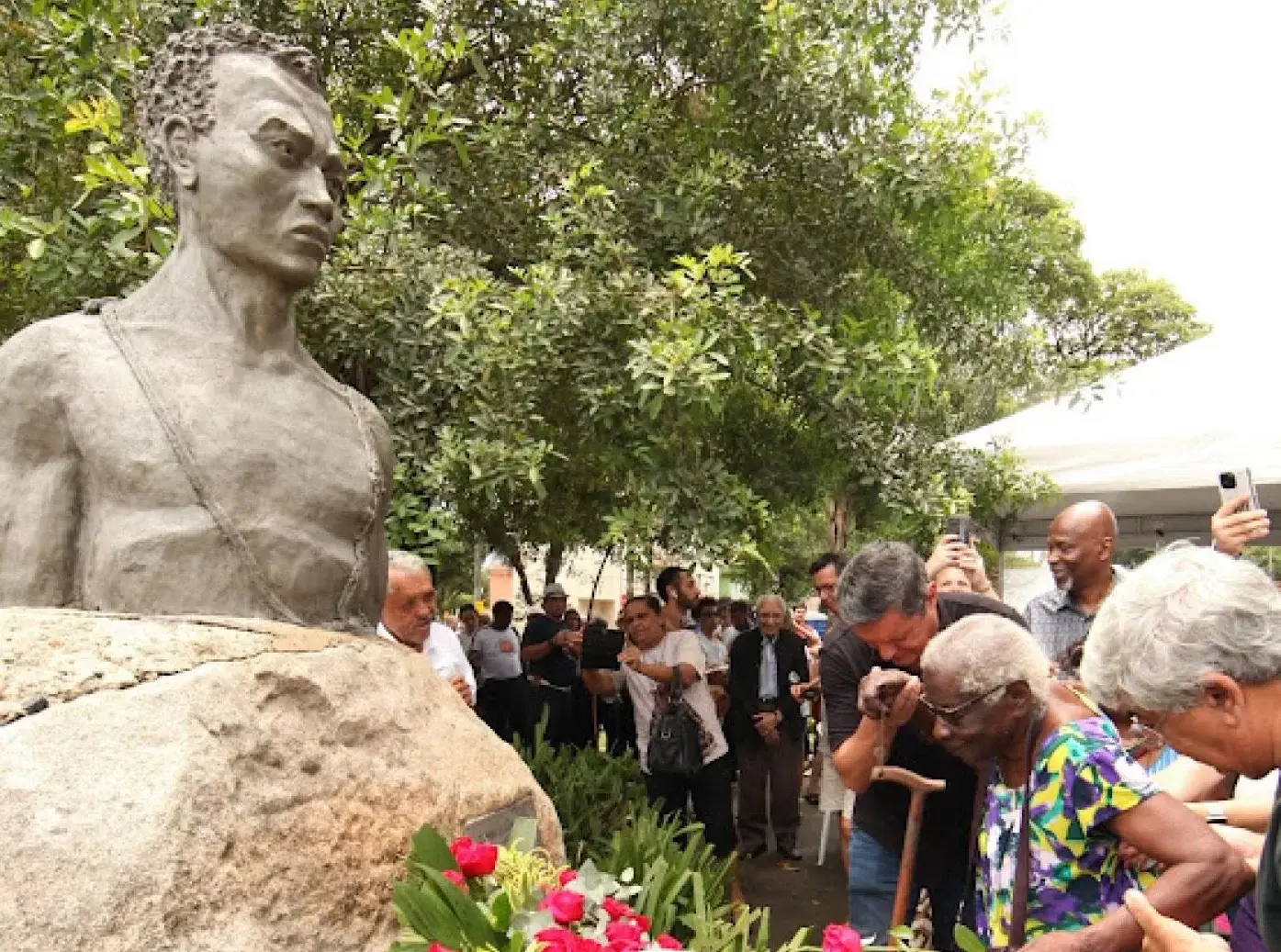 Dia da Consciência Negra em Santos terá homenagem no busto de Zumbi dos Palmares