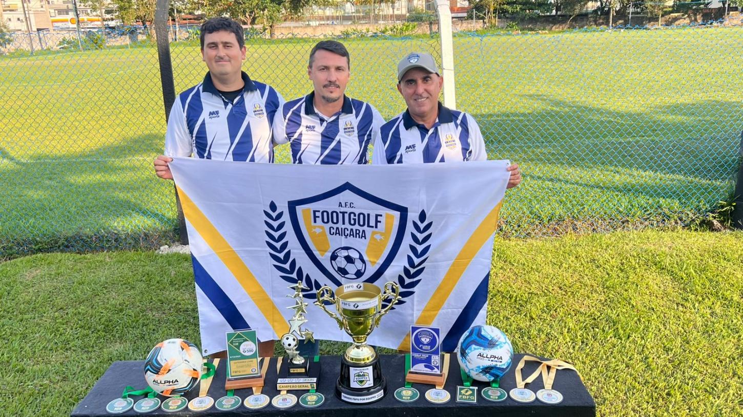 Atletas de Guarujá se destacam em Campeonato Brasileiro 2025 de FootGolf