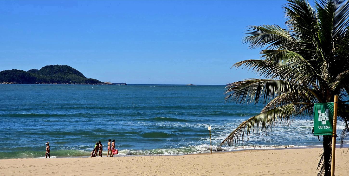Guarujá é cidade com maior número de praias balneáveis do litoral paulista