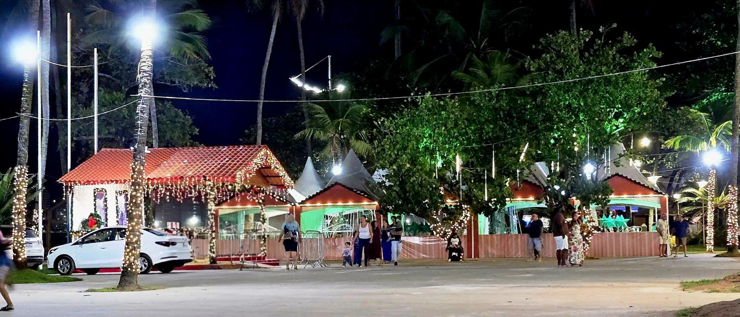 Natal de Encantos chega a Guarujá nesta quarta-feira (3), com neve e fogos de artifício