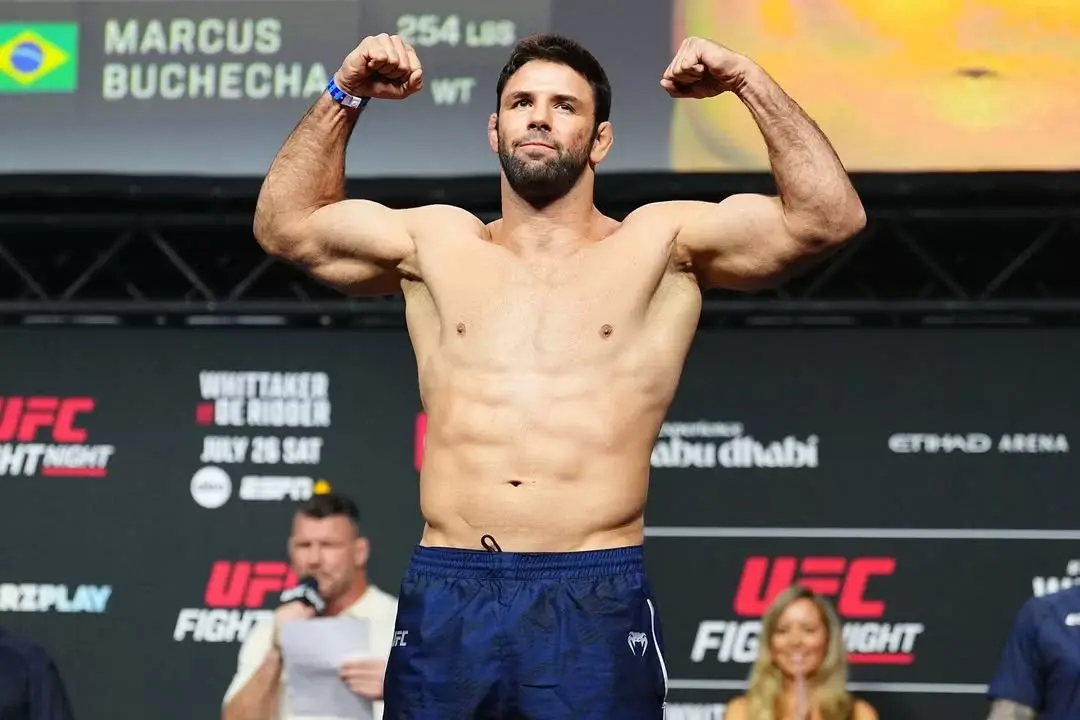 Santista Marcus Buchecha encara nigeriano e tenta virar a chave no UFC