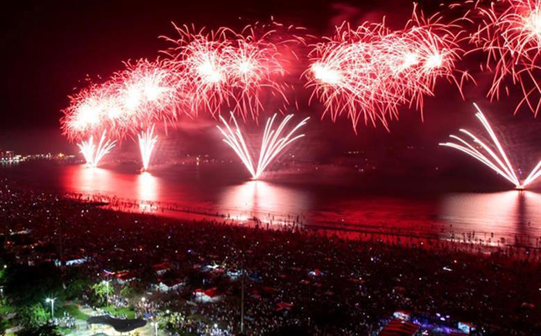 Santos terá 14 minutos de queima de fogos para receber o Ano Novo