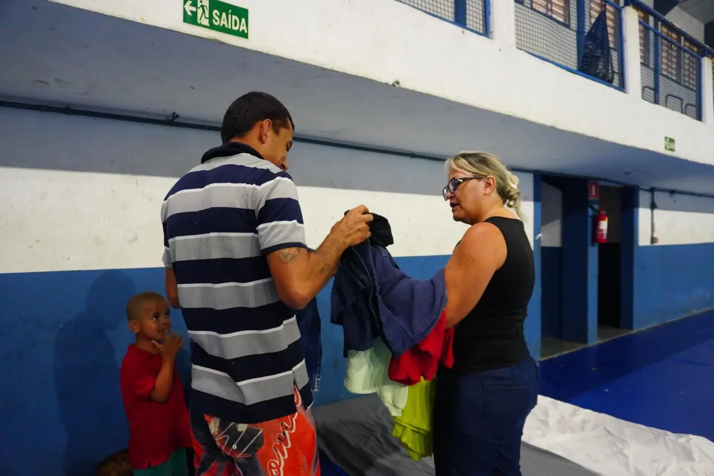 Mongaguá reativa abrigo emergencial para famílias atingidas pelas chuvas