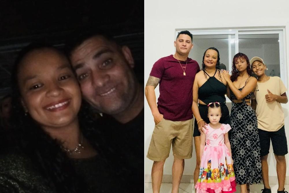 Geovani deixou a esposa Gislaine, dois filhos e uma enteada — Foto: Arquivo Pessoal