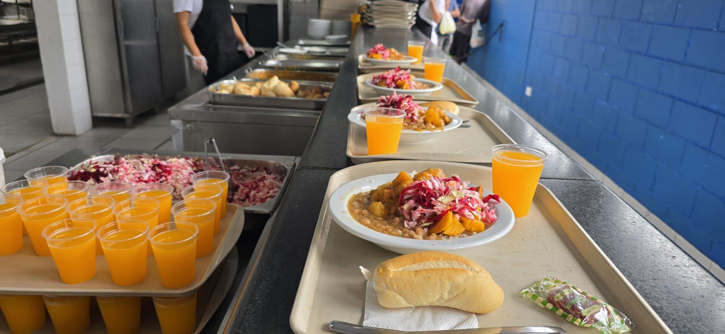 Restaurantes populares servem mais de 380 mil refeições no segundo semestre de 2025