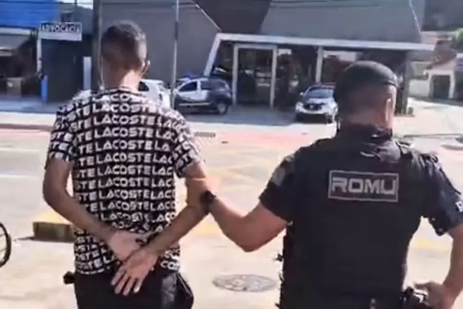 Foragido da Justiça é localizado e preso pela Romu em Guarujá