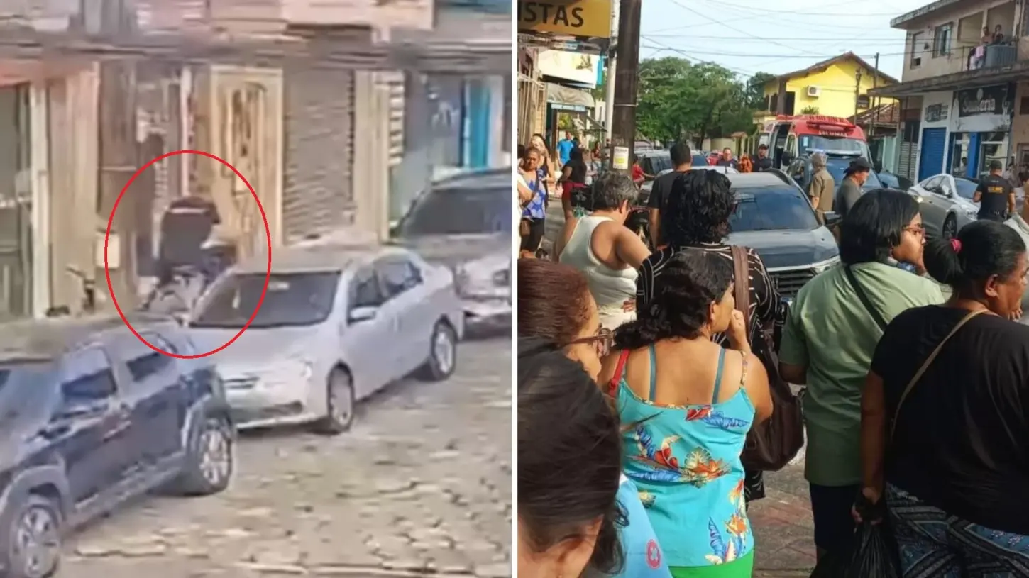 Criminoso invade clínica odontológica, mata refém e fere outro em Cubatão; fuga foi flagrada