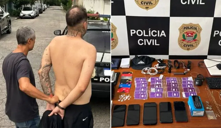 Homem é preso por usar identidade falsa de advogados para aplicar golpes em Santos
