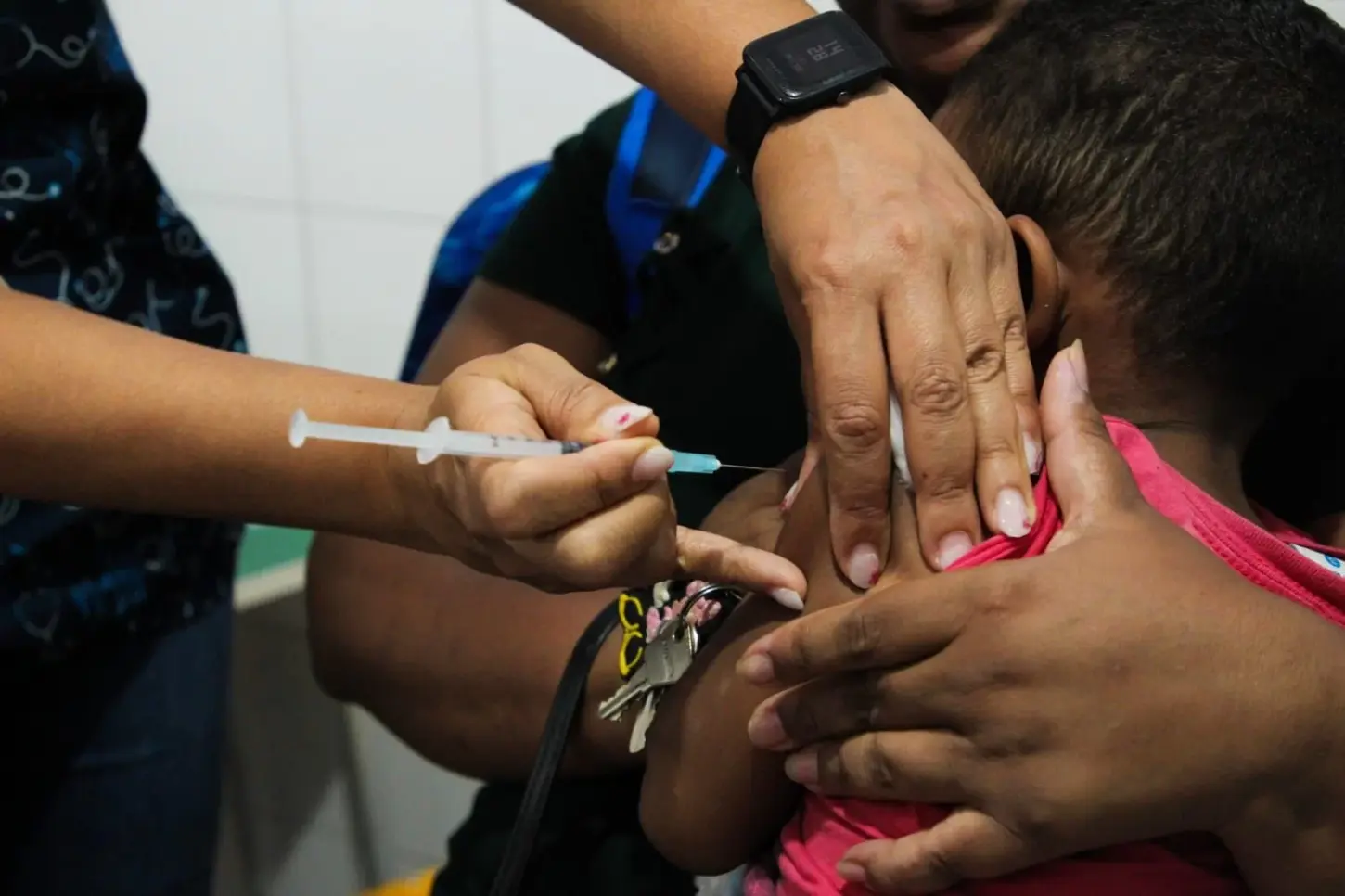 São Vicente começa vacinação de bebês contra vírus respiratório