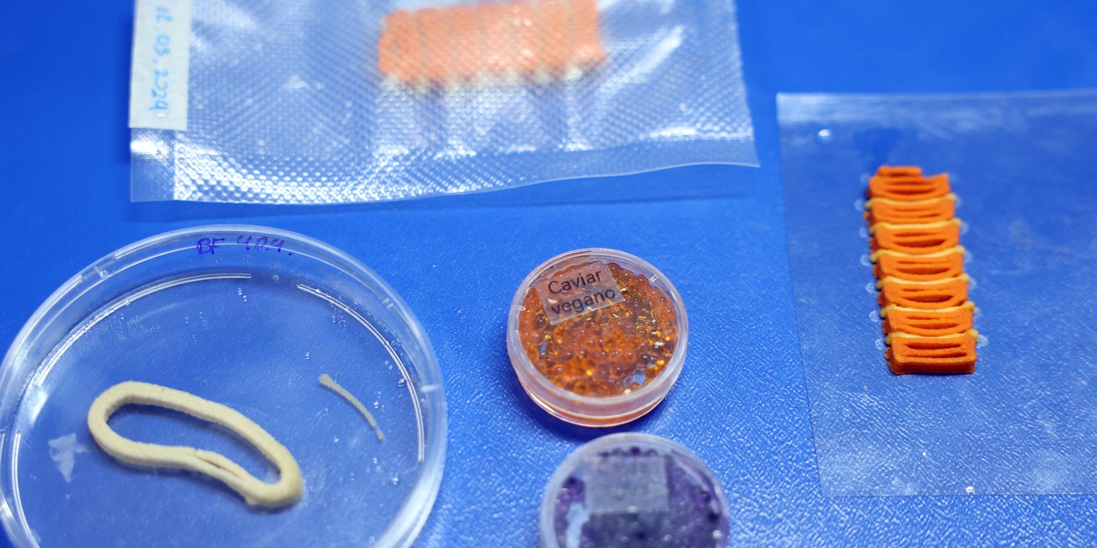 Embrapa desenvolve alimentos impressos de base vegetal, como salmão e caviar