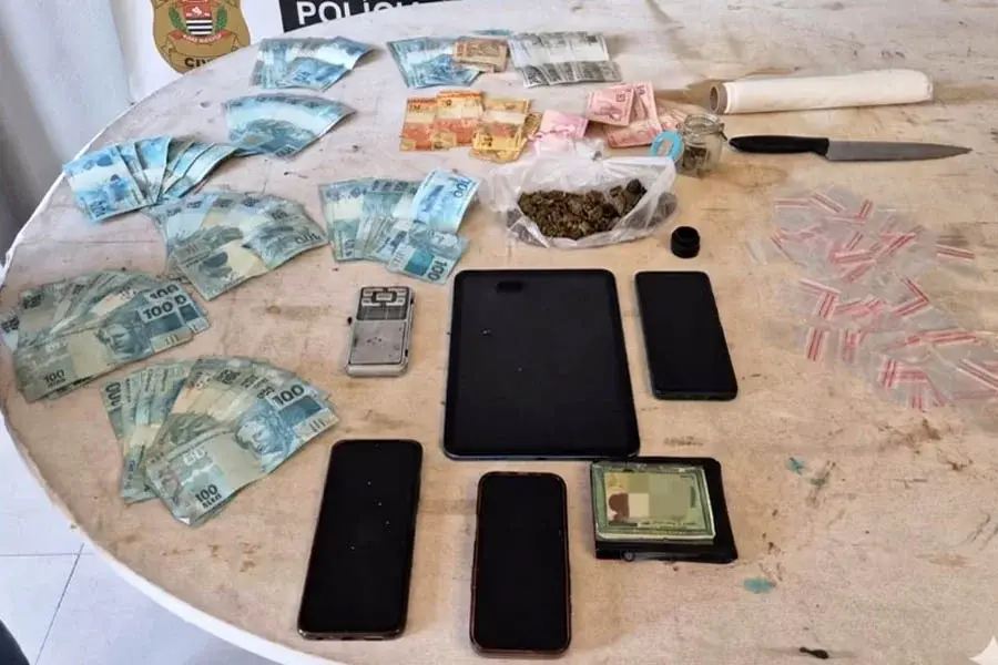 Esquema de 'disk drogas' é desarticulado na Baixada Santista; três suspeitos são presos