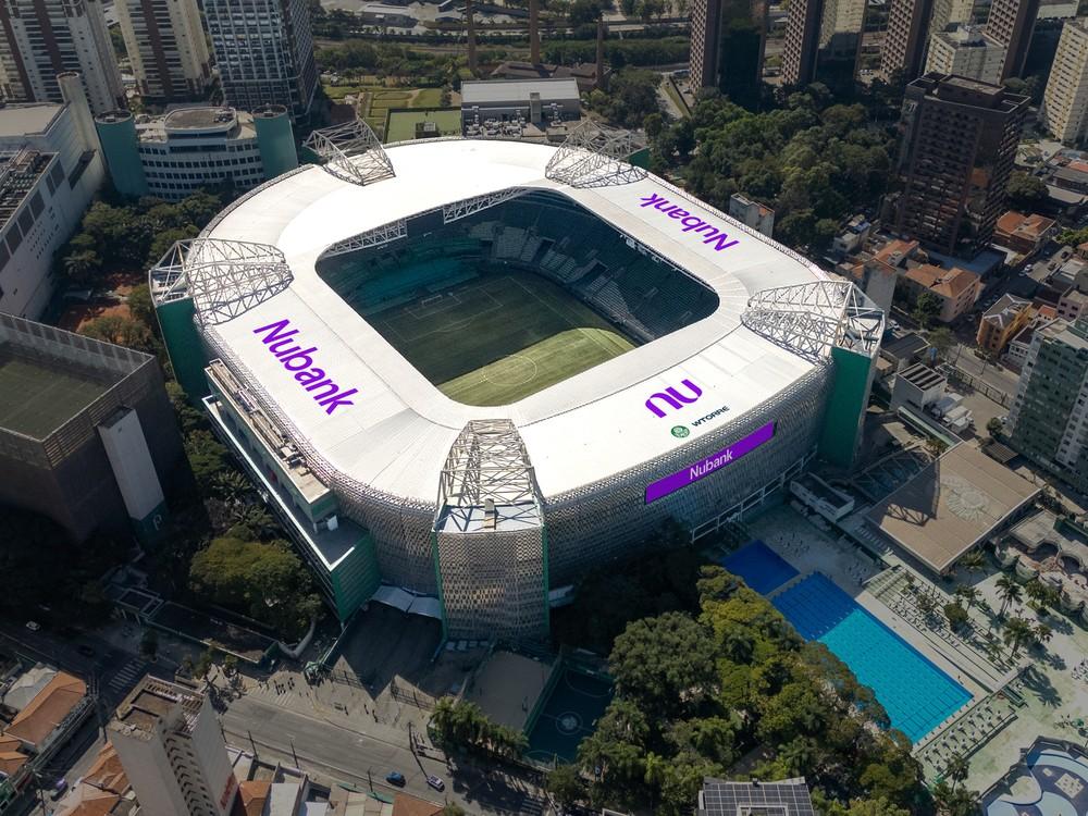 Nubank anuncia 'Nubank Parque' como novo nome da arena do Palmeiras