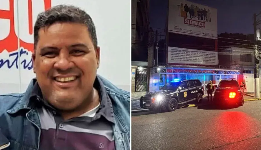 Presidente do sindicato de limpeza é preso em Santos por coação e intimidação; VÍDEO