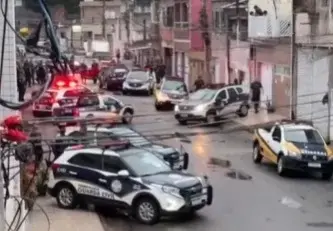 Suspeitos atiram contra guardas durante busca por celular roubado em Guarujá