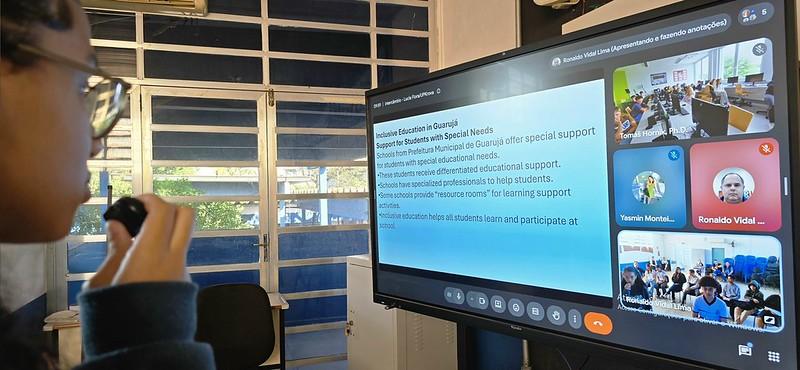 Alunos da rede municipal finalizam primeira etapa de projeto de cooperação internacional