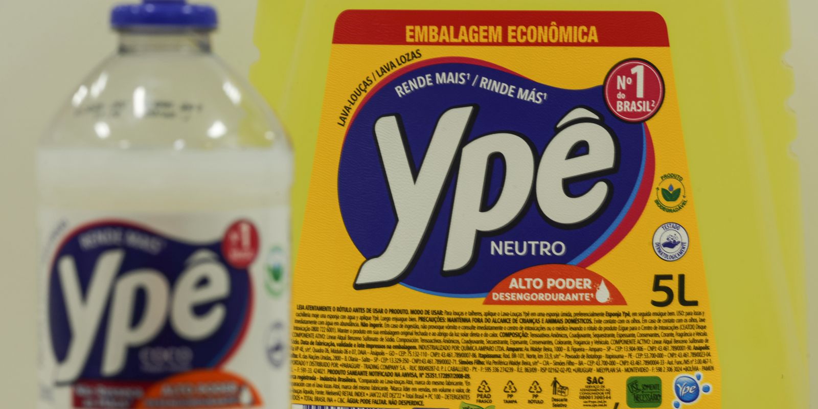 Anvisa autoriza a comercialização de produtos Ypê fabricados a partir de janeiro de 2026