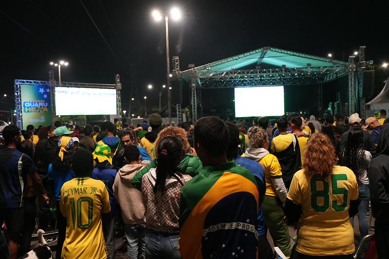 Jogo Brasil x Japão será transmitido na Praça 14 Bis