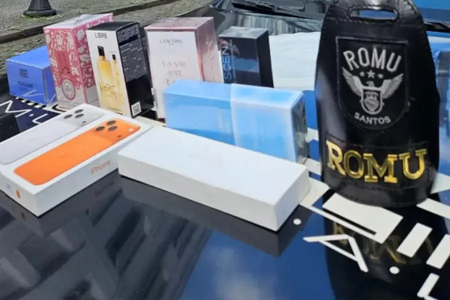 Mulher é presa com produtos contrabandeados do Paraguai na Rodoviária de Santos