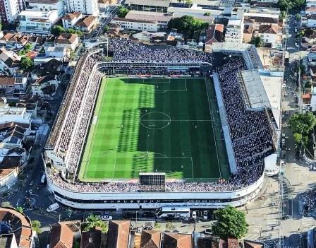 Santos inicia troca do gramado da Vila Belmiro para o segundo semestre