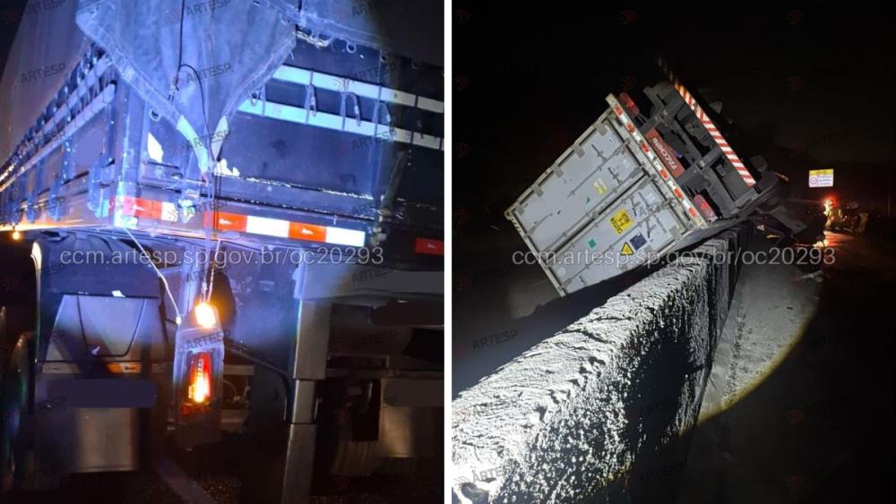Anchieta é totalmente bloqueada após engavetamento em Cubatão