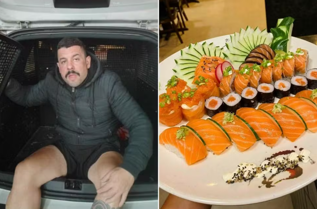 Dono de restaurante de comida japonesa é flagrado furtando salmão em hipermercado no litoral de SP