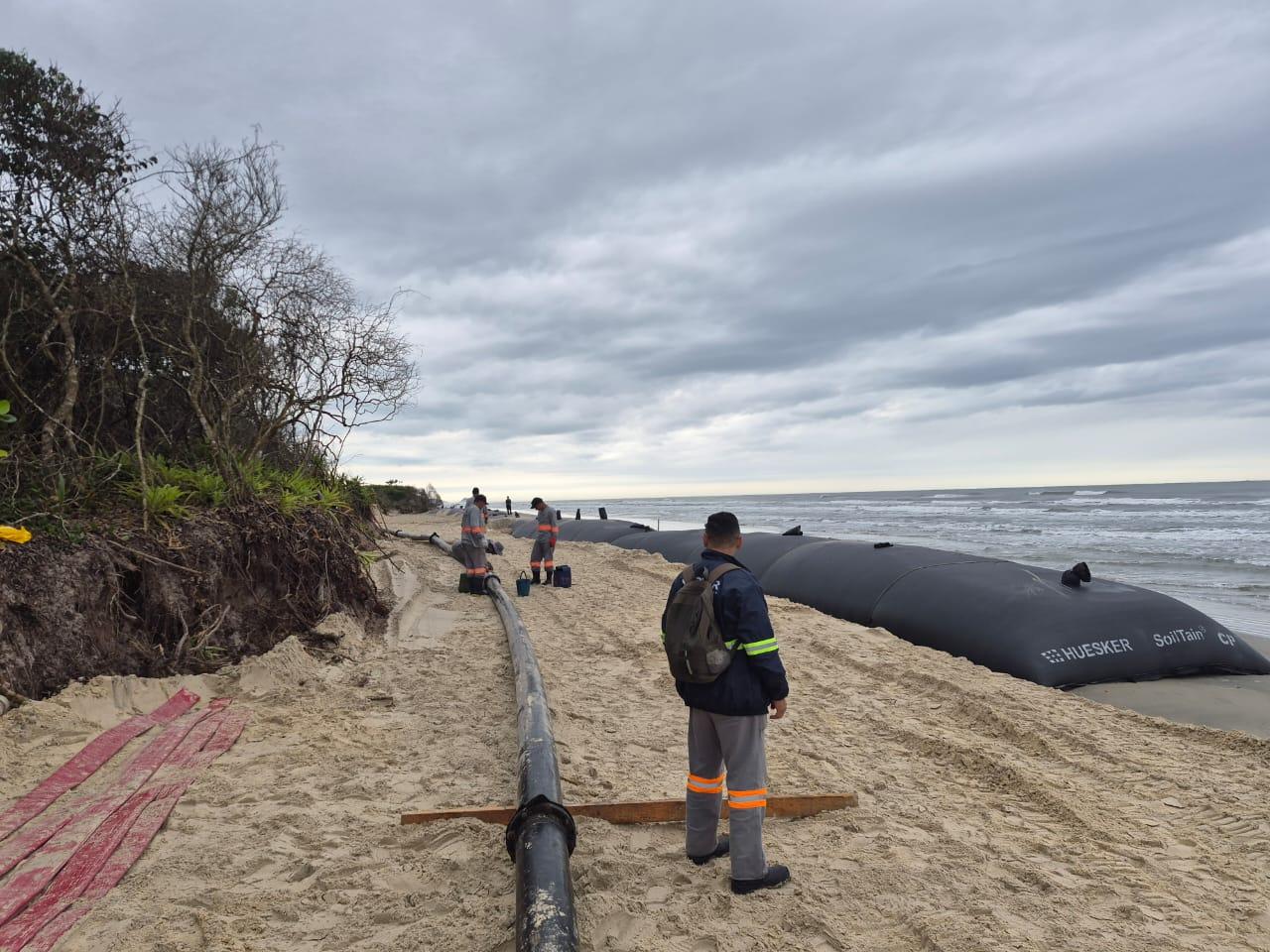 Governo de SP inicia obra para conter erosão na Ilha do Cardoso