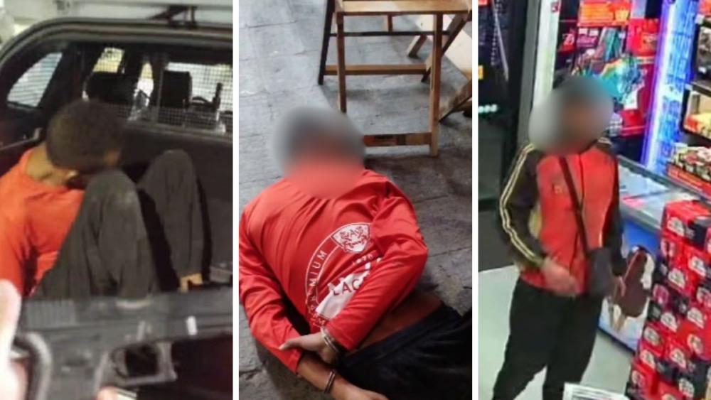 Suspeito de série de roubos a comércios é preso em Guarujá