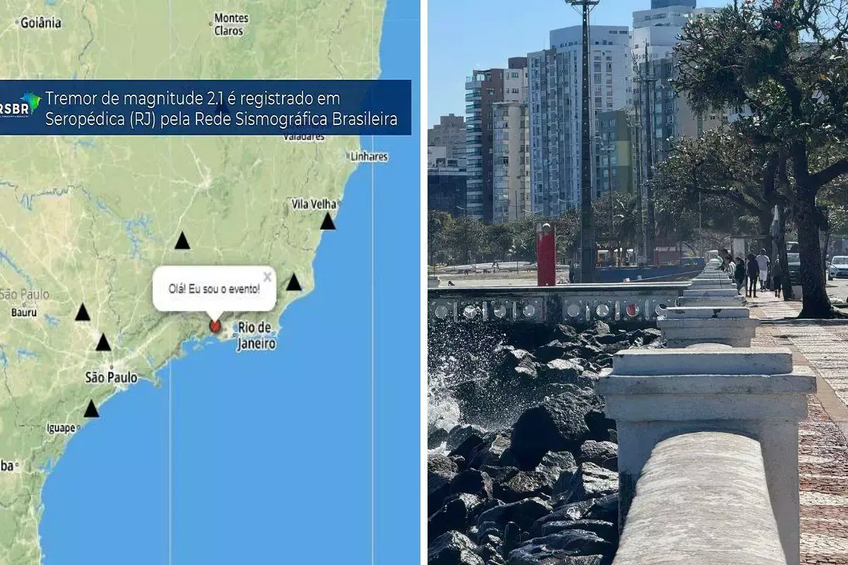 Tremores no Rio de Janeiro oferecem risco ao litoral de São Paulo? Veja o que pode acontecer na Baixada Santista