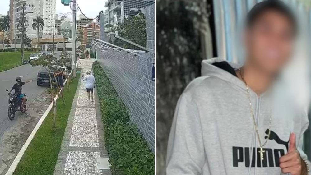 Vídeo leva polícia a identificar suspeito de integrar quadrilha de roubos em Guarujá