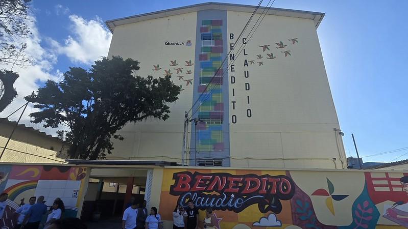 Escola Municipal Benedito Claudio é a primeira unidade com educação em tempo integral