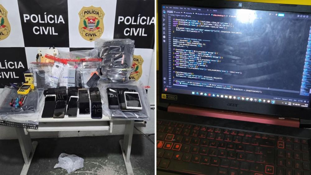 Furto de iPhone leva polícia a central clandestina de celulares em Bertioga