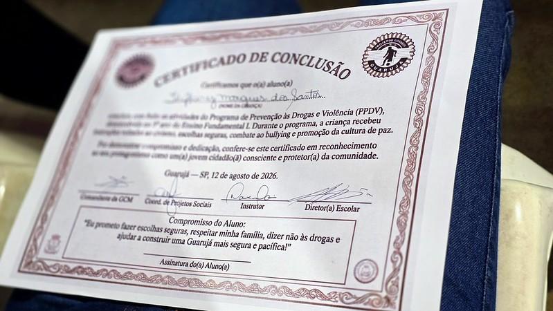 Guarujá inicia Programa de Prevenção às Drogas e à Violência em mais duas escolas municipais